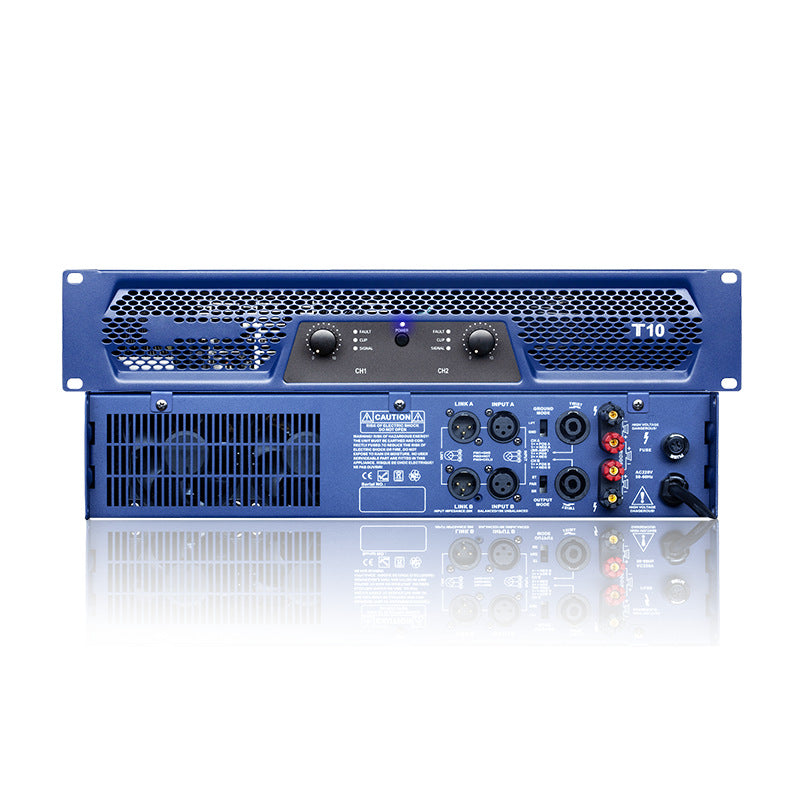 專業純後級高功率環牛雙通道舞台表演KTV酒吧婚禮擴大機家用1200W