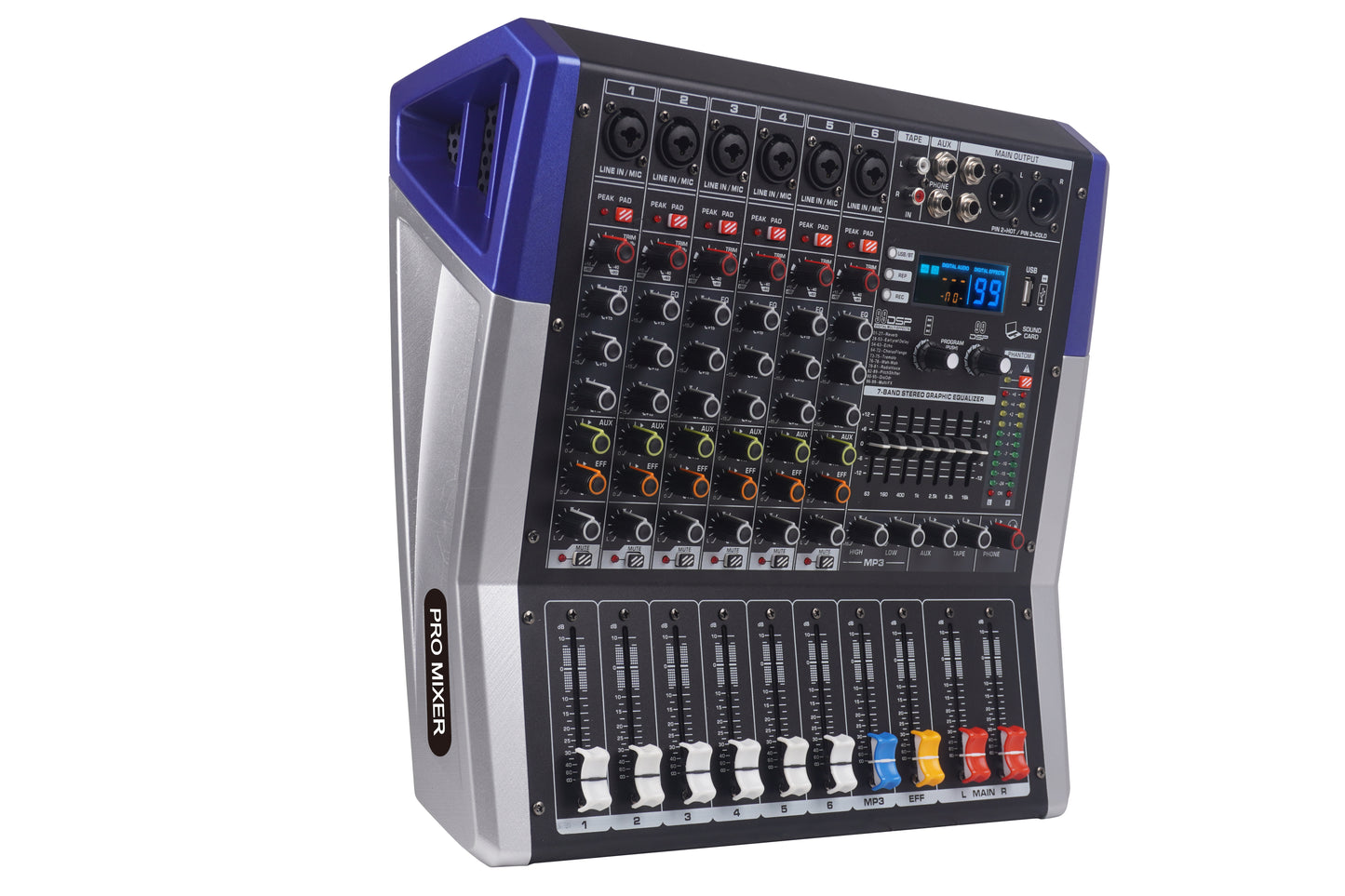 TF-600D 6路調音台