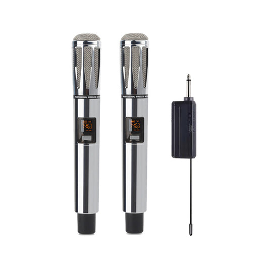 萬用無線麥克風家用K歌一拖二家庭ktv連音響戶外唱歌直播麥克風通用