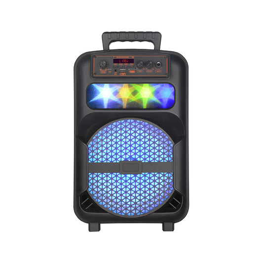 mini8吋手提藍牙音箱燈圈款適用戶外