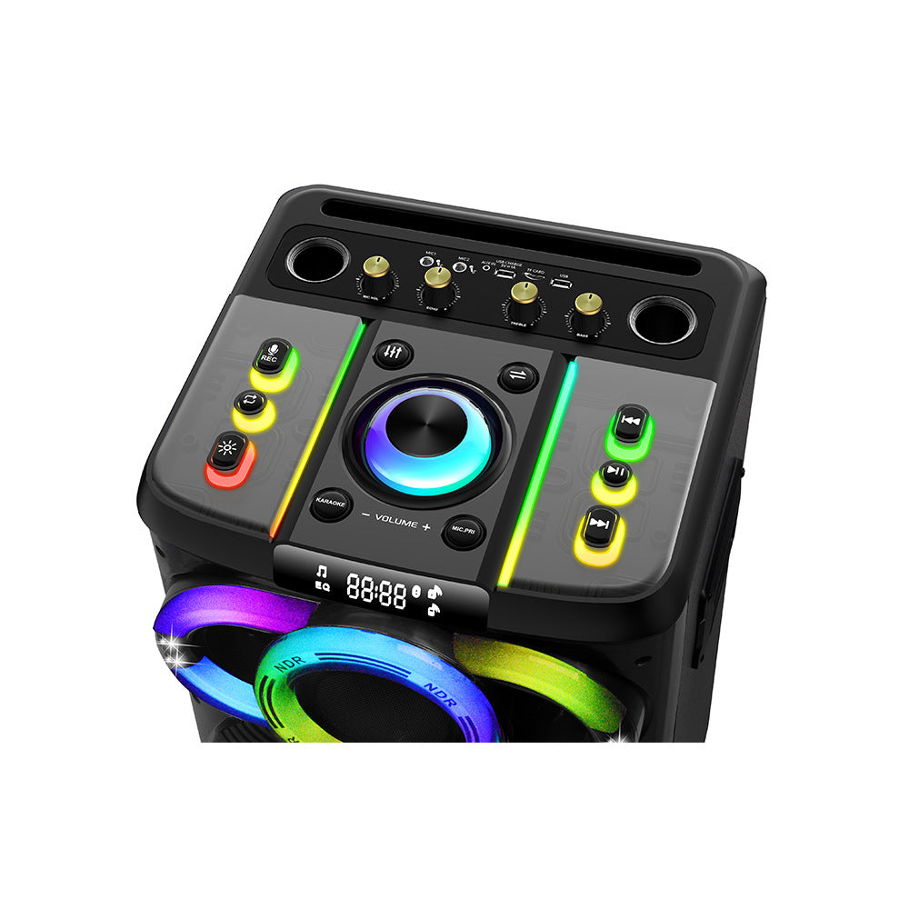 100W高功率NDR-2270雙12吋廣場舞便攜木箱